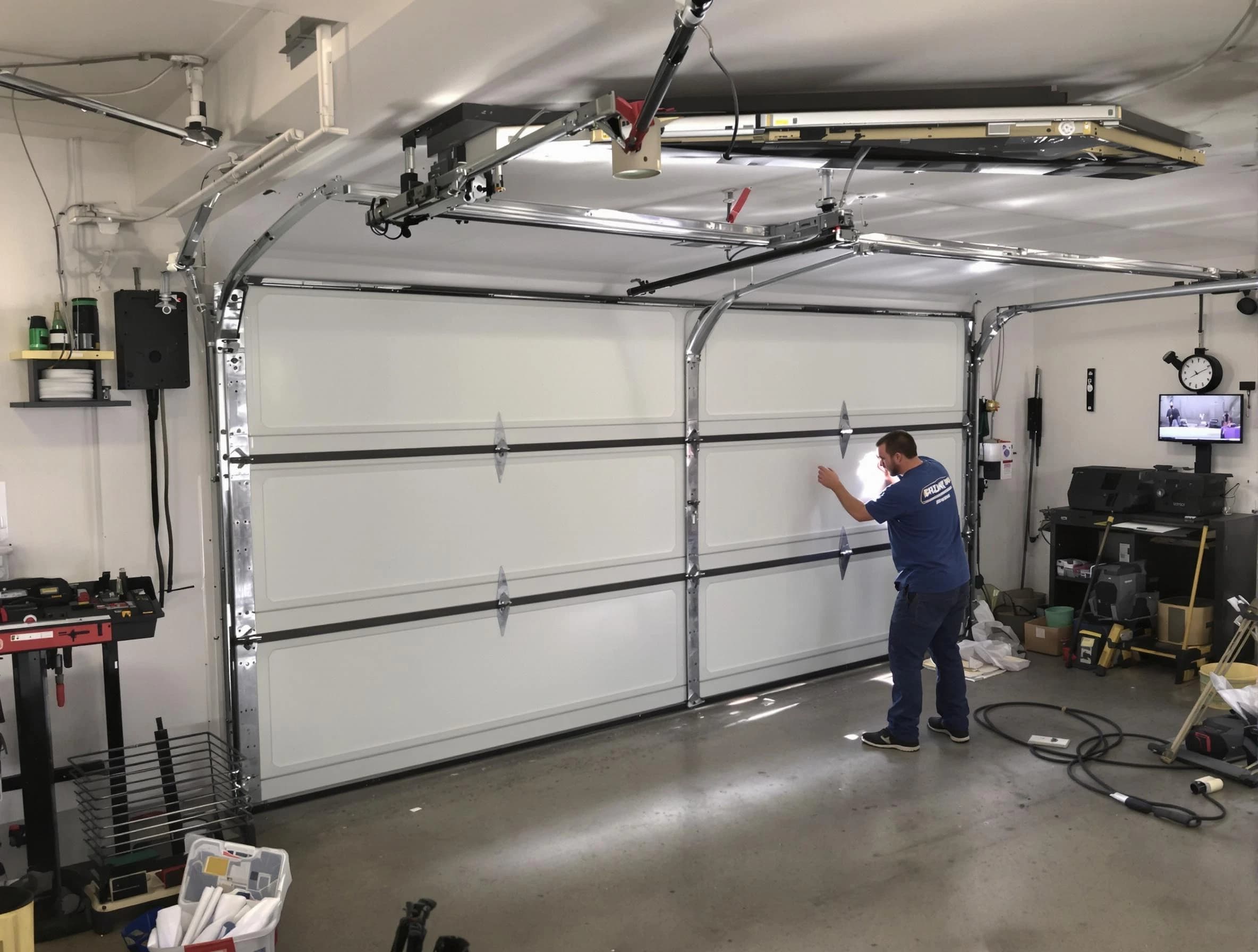 Professional garage door repair service by Holladay Garage Door Repair in Holladay