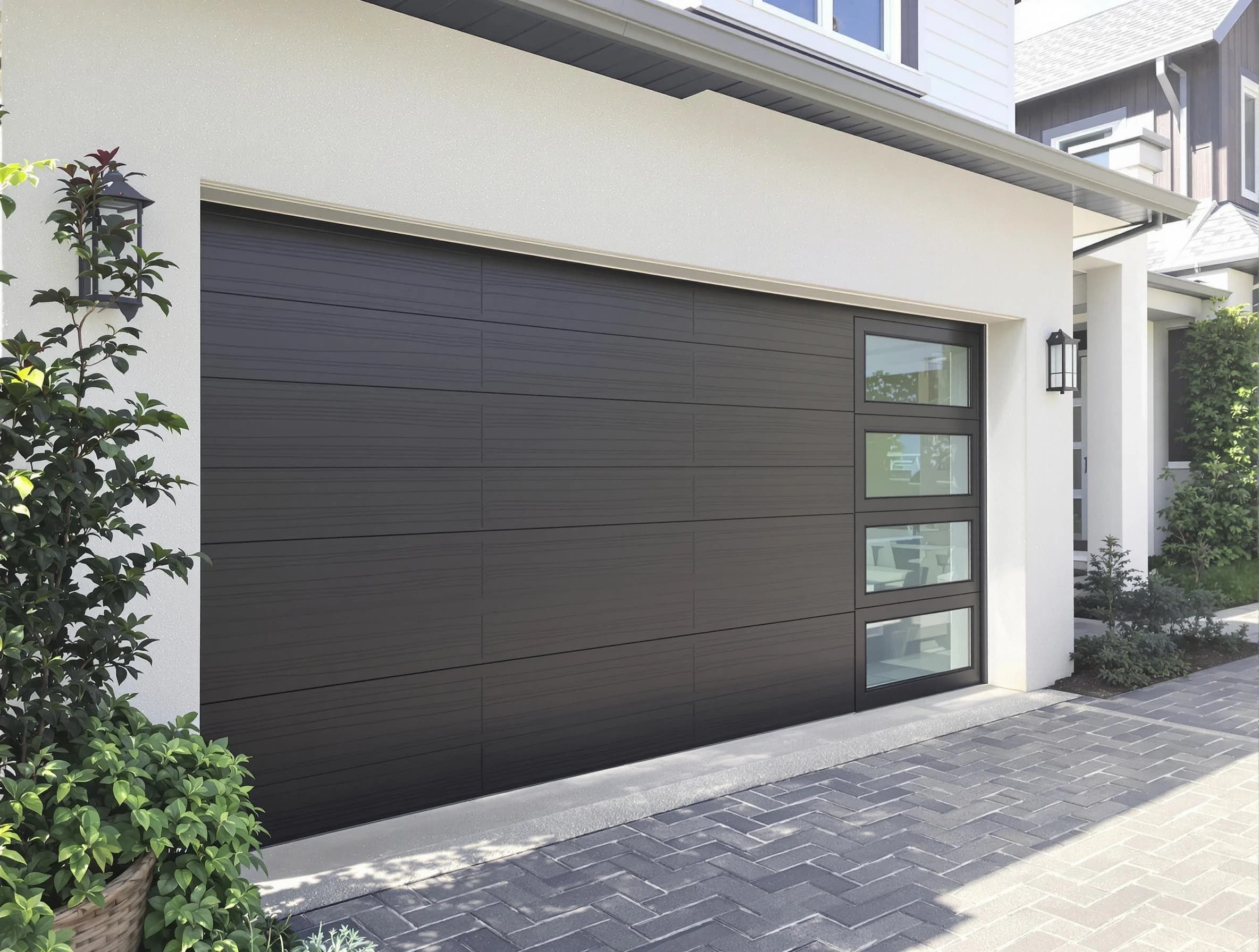 Custom garage door installation by Holladay Garage Door Repair in Holladay